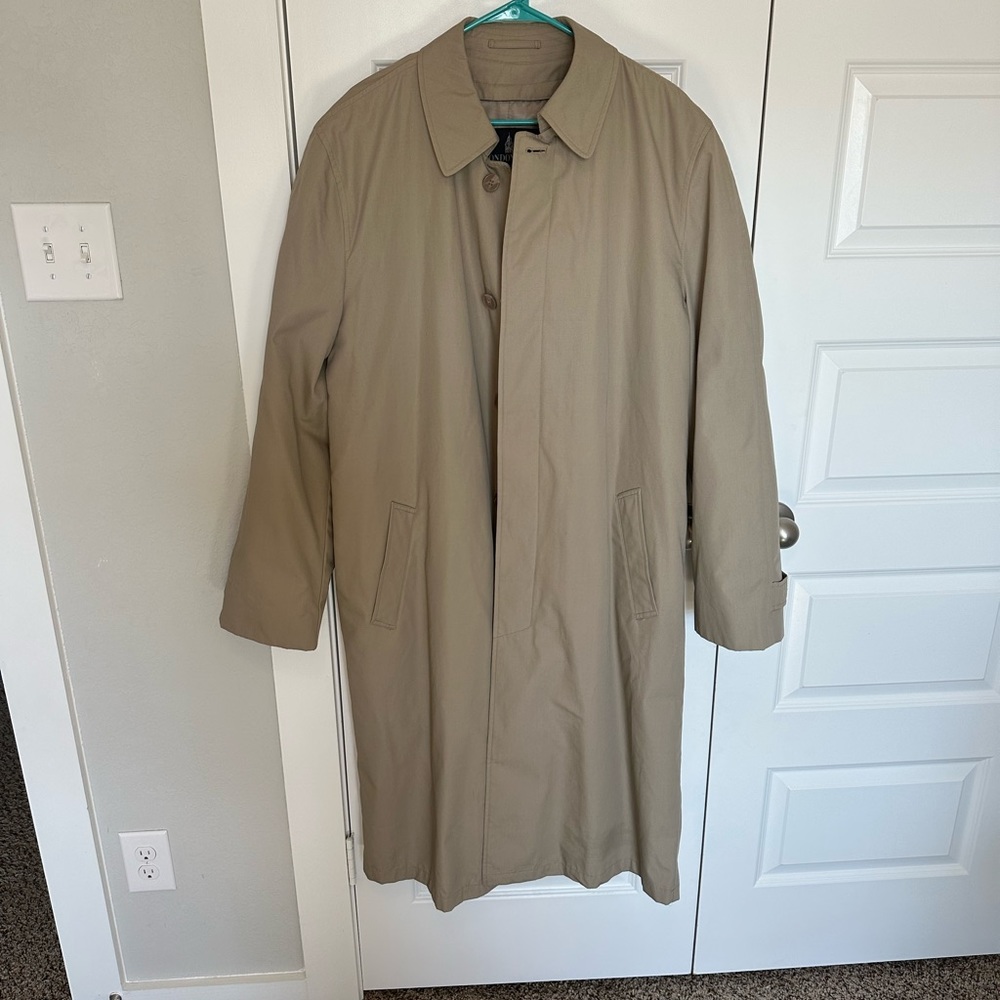 London Fog trench coat